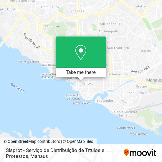 Sisprot - Serviço de Distribuição de Títulos e Protestos map