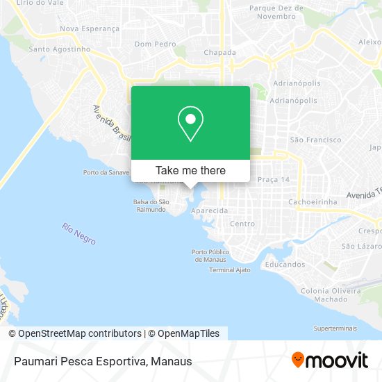 Paumari Pesca Esportiva map