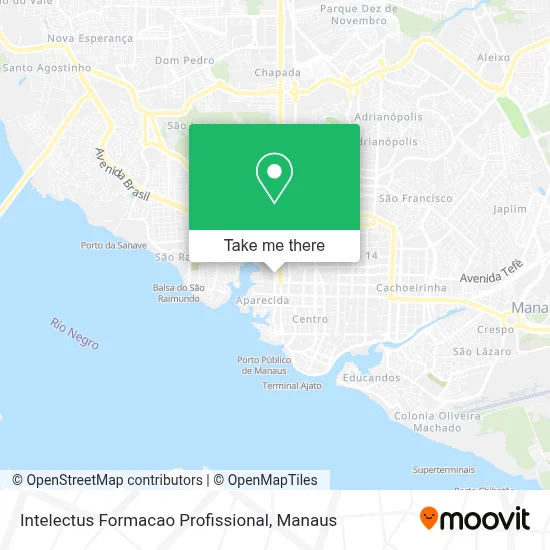 Intelectus Formacao Profissional map