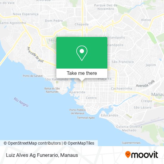 Luiz Alves Ag Funerario map