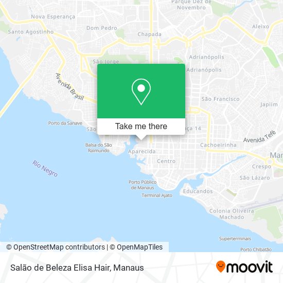 Salão de Beleza Elisa Hair map