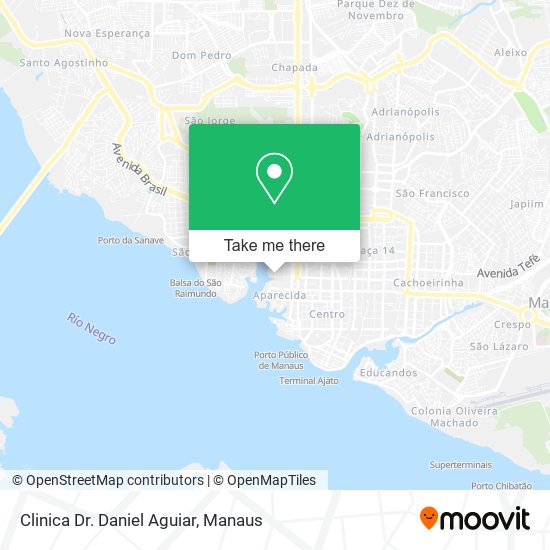 Clinica Dr. Daniel Aguiar map