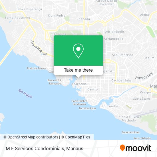M F Servicos Condominiais map