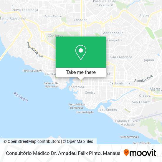 Consultório Médico Dr. Amadeu Félix Pinto map