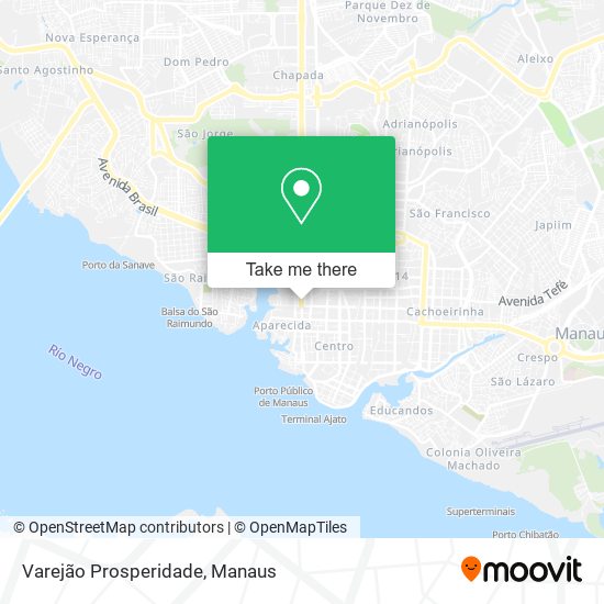 Varejão Prosperidade map