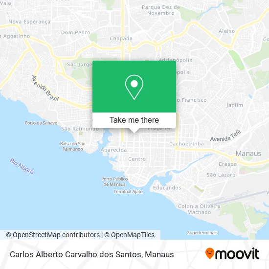 Carlos Alberto Carvalho dos Santos map