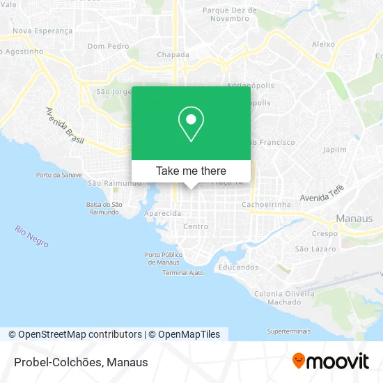 Probel-Colchões map