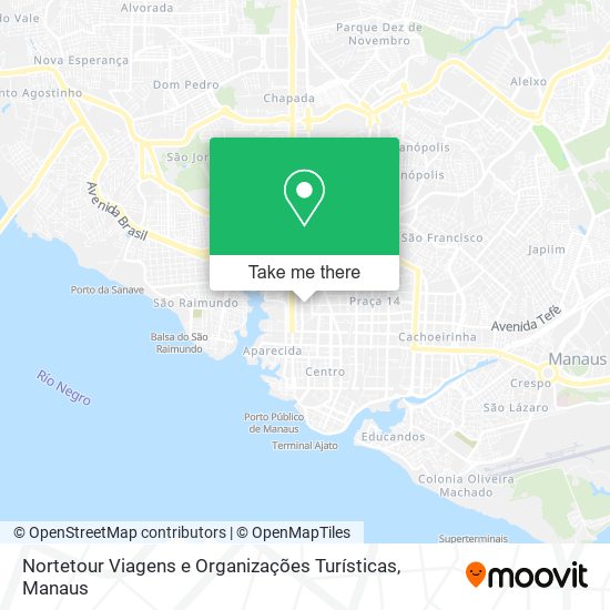 Nortetour Viagens e Organizações Turísticas map