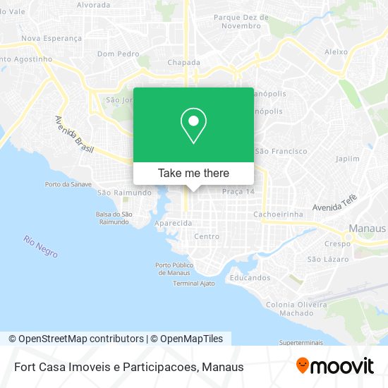 Fort Casa Imoveis e Participacoes map