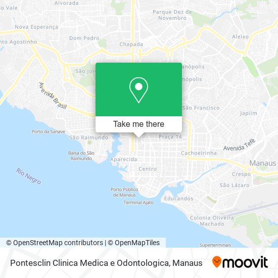 Pontesclin Clinica Medica e Odontologica map