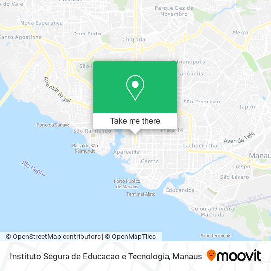 Instituto Segura de Educacao e Tecnologia map