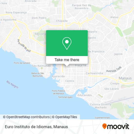Euro Instituto de Idiomas map