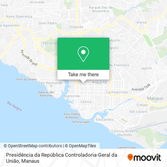 Presidência da República Controladoria-Geral da União map