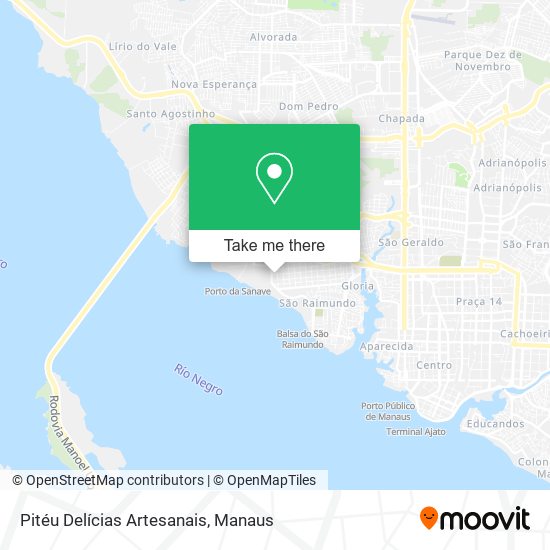 Pitéu Delícias Artesanais map