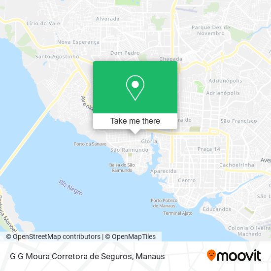 G G Moura Corretora de Seguros map