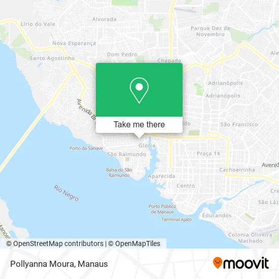 Pollyanna Moura map