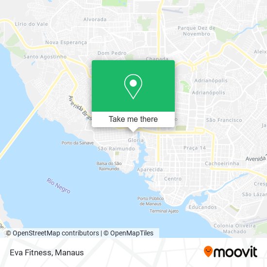 Eva Fitness map