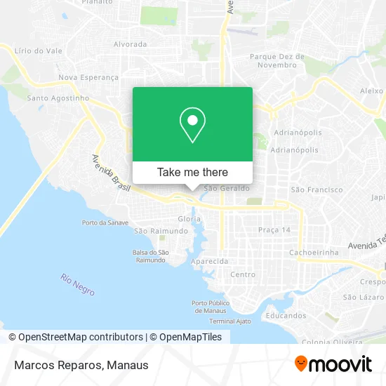 Marcos Reparos map