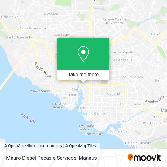 Mauro Diesel Pecas e Servicos map