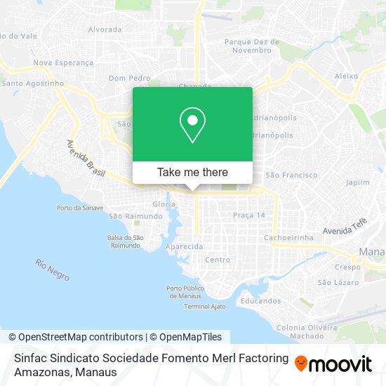 Sinfac Sindicato Sociedade Fomento Merl Factoring Amazonas map