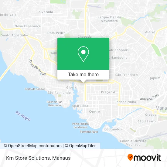 Km Store Solutions map