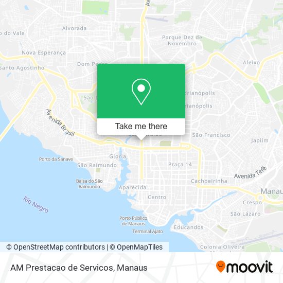AM Prestacao de Servicos map