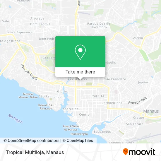 Tropical Multiloja map