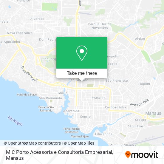 M C Porto Acessoria e Consultoria Empresarial map