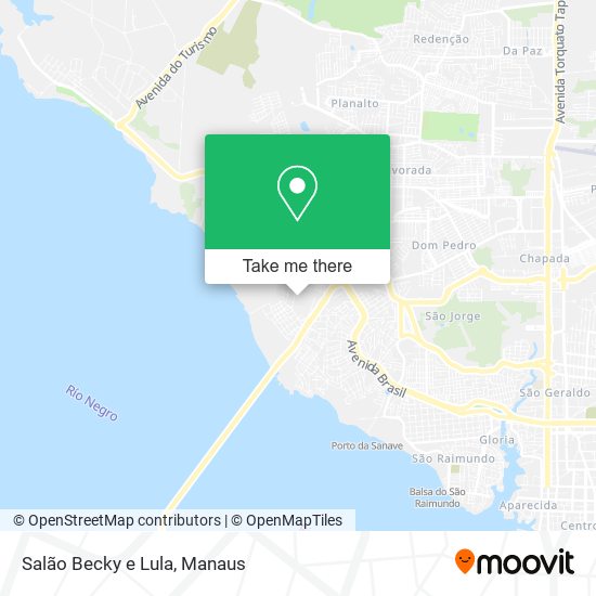 Salão Becky e Lula map