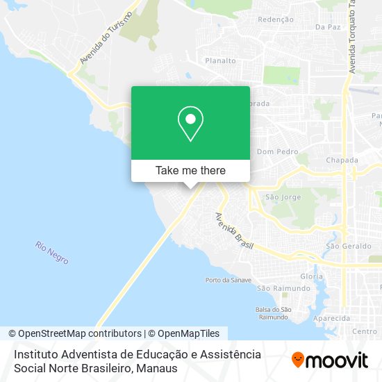 Instituto Adventista de Educação e Assistência Social Norte Brasileiro map