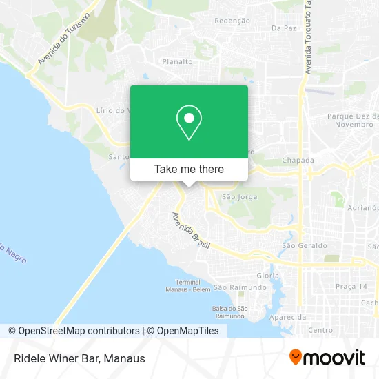Ridele Winer Bar map