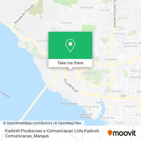 Kadosh Producoes e Comunicacao Ltda Kadosh Comunicacao map