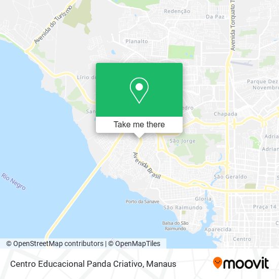 Centro Educacional Panda Criativo map