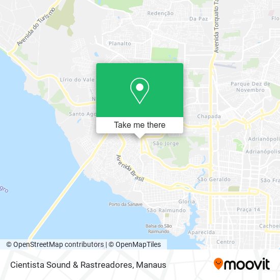 Cientista Sound & Rastreadores map