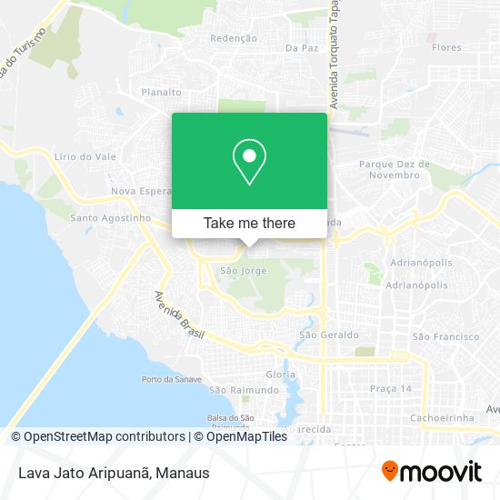 Lava Jato Aripuanã map