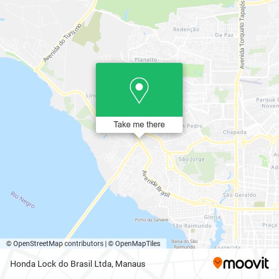 Honda Lock do Brasil Ltda map
