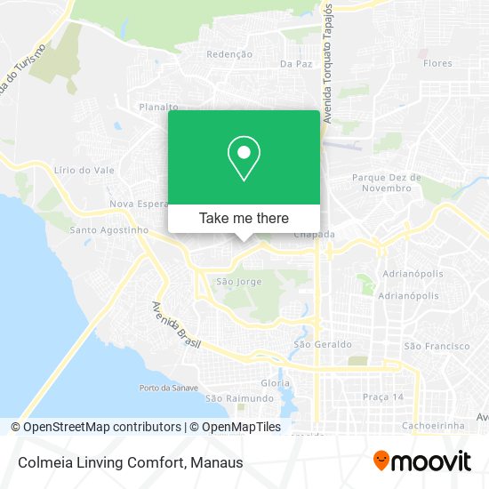 Colmeia Linving Comfort map