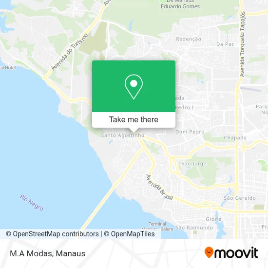 M.A Modas map