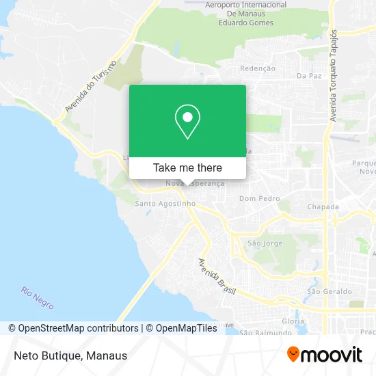 Neto Butique map