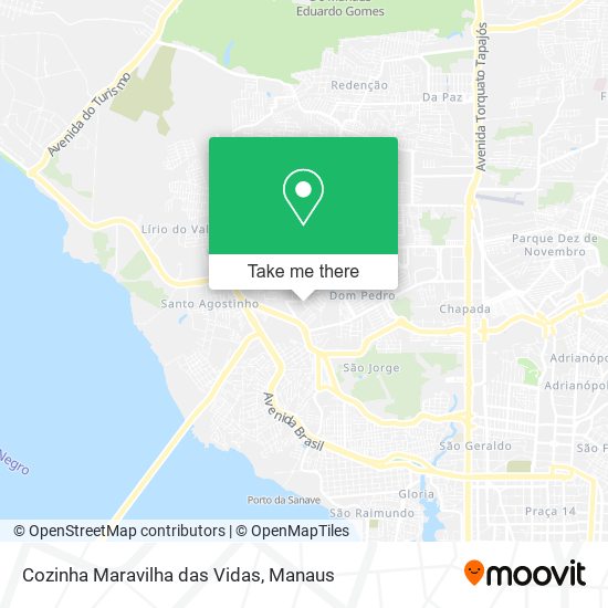Cozinha Maravilha das Vidas map