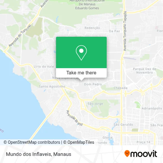 Mundo dos Inflaveis map