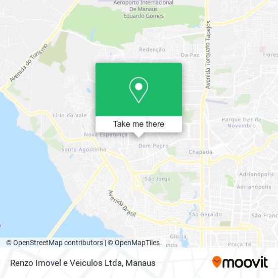 Renzo Imovel e Veiculos Ltda map