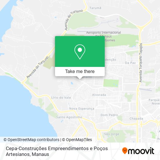 Cepa-Construções Empreendimentos e Poços Artesianos map