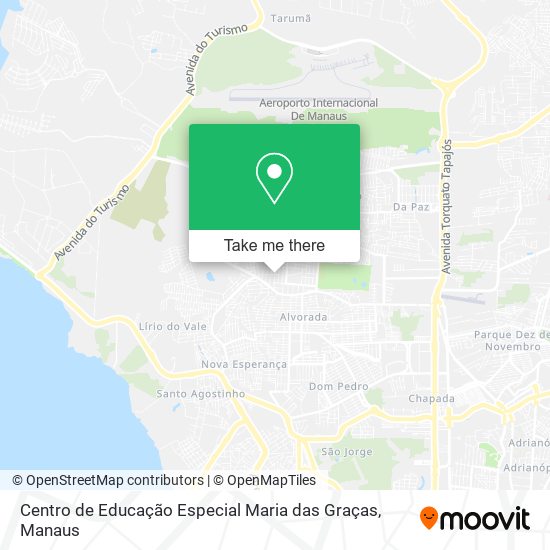 Centro de Educação Especial Maria das Graças map