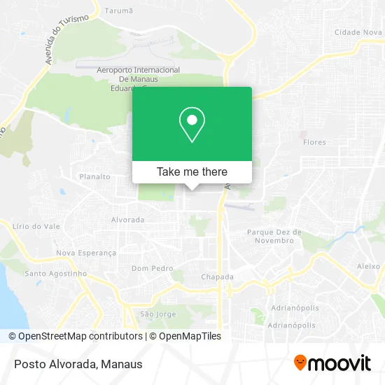 Posto Alvorada map