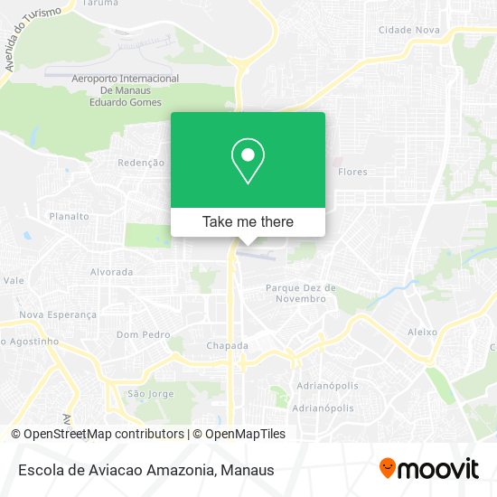 Escola de Aviacao Amazonia map