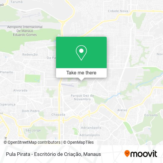Pula Pirata - Escritório de Criação map