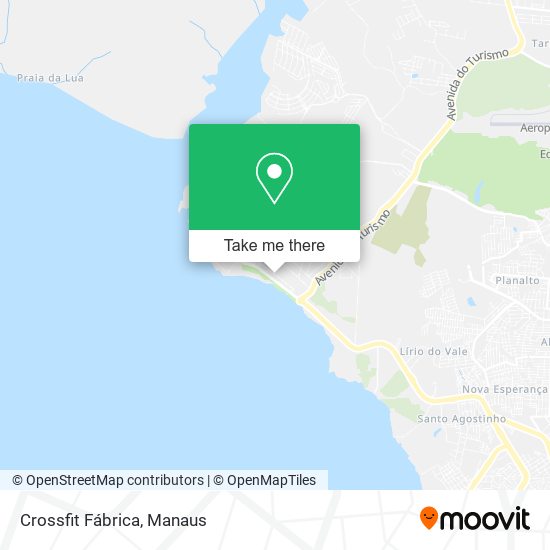 Crossfit Fábrica map