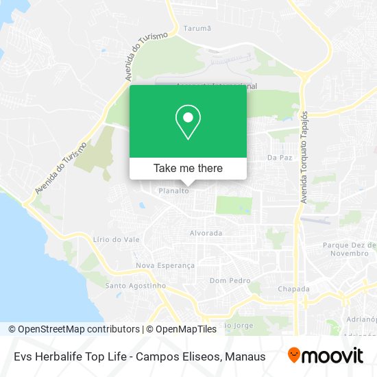 Mapa Evs Herbalife Top Life - Campos Eliseos