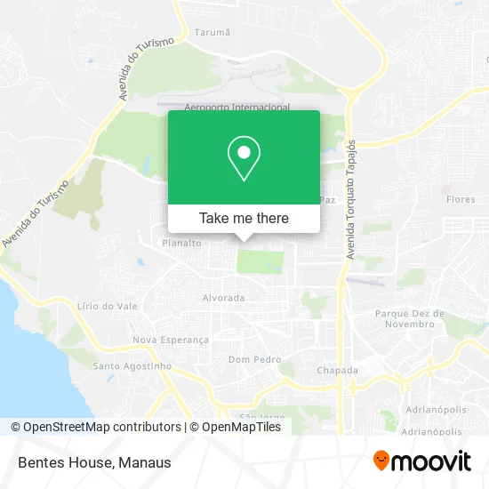 Bentes House map